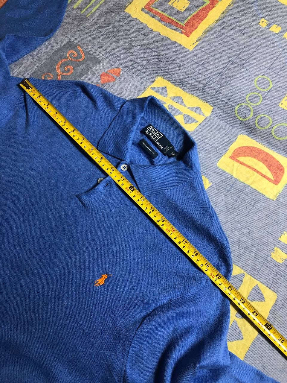 Polo Ralph Lauren Vintage Polo Ralph Lauren Long Sleeve Rugby Size US XXL / EU 58 / 5 - 8 Thumbnail