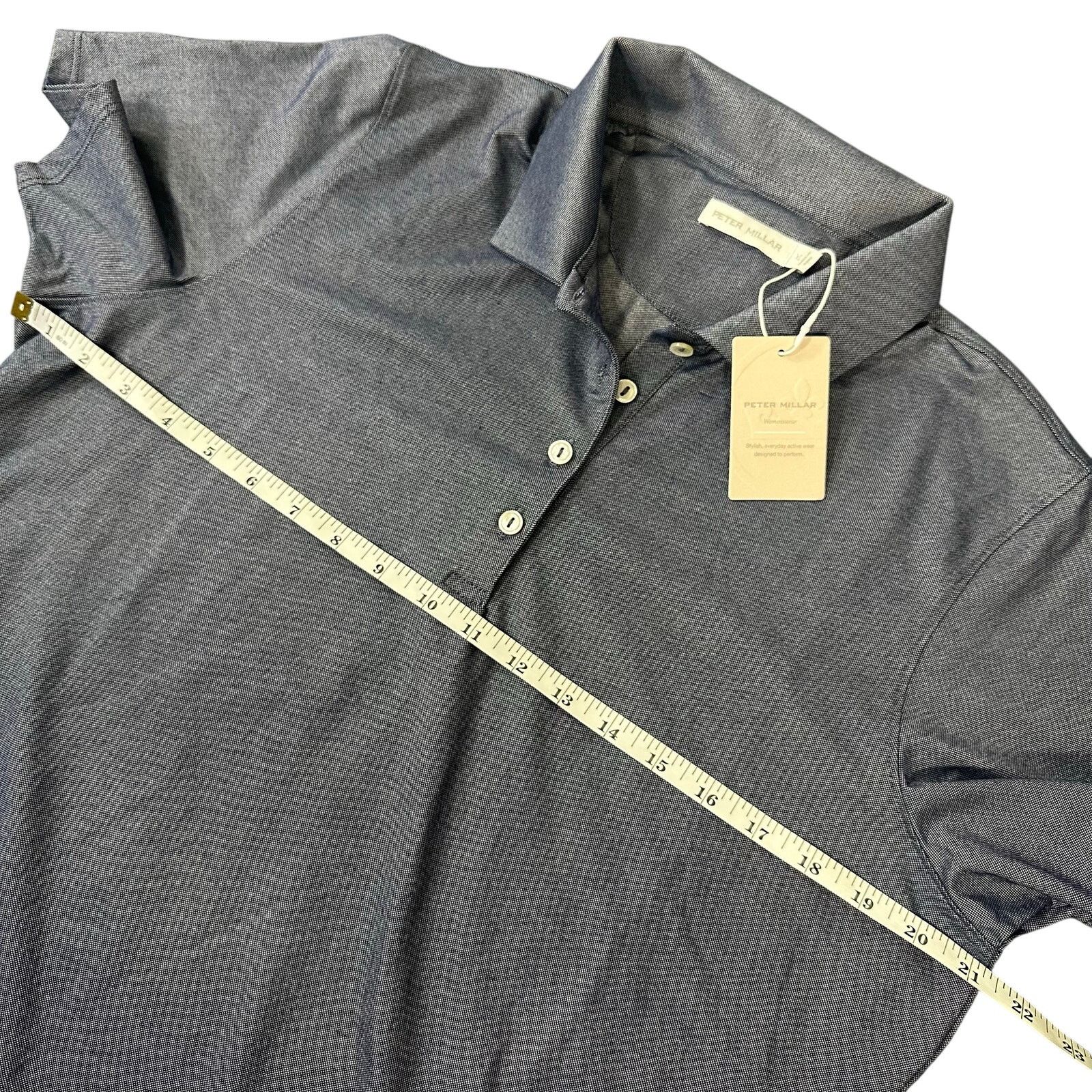 Peter Millar Peter Millar Navy Albatross Short Sleeve Polo Shirt Size XL Size XL / US 12-14 / IT 48-50 - 5 Thumbnail