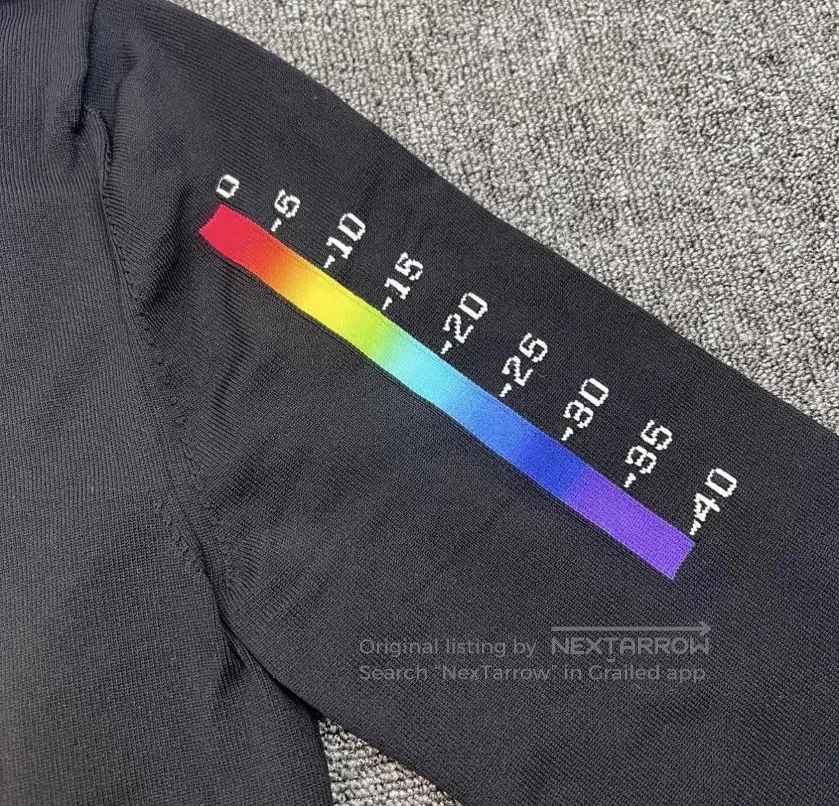 Louis Vuitton Black Long Sleeve Shirt with Colorful World Graphic. Size US S / EU 44-46 / 1 - 5 Thumbnail
