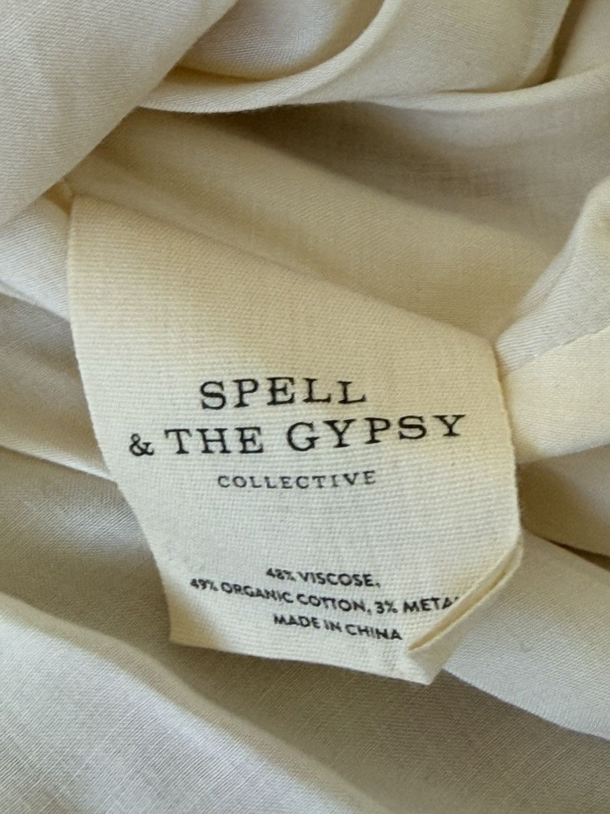 Spell SPELL & GYPSY Set Pink Skirt Blouse LEI MAXI White Floral XS Size 27" / US 4 / IT 40 - 14 Thumbnail