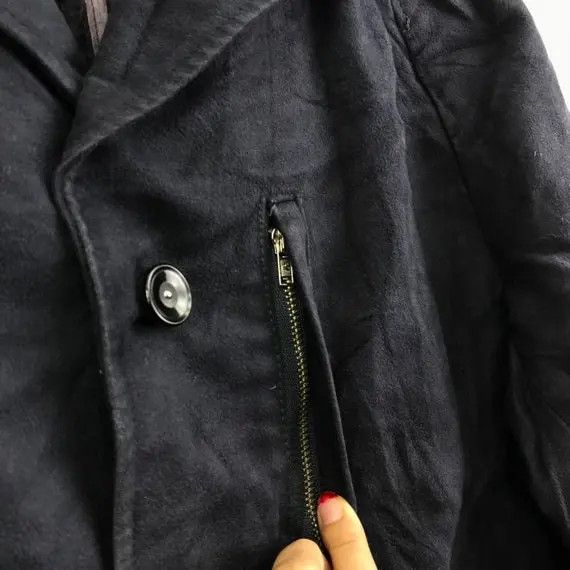 Japanese Brand Vtg KEMPEL FIVE FOXES Indigo Minimalist Trench Coat Parka Size US M / EU 48-50 / 2 - 5 Thumbnail