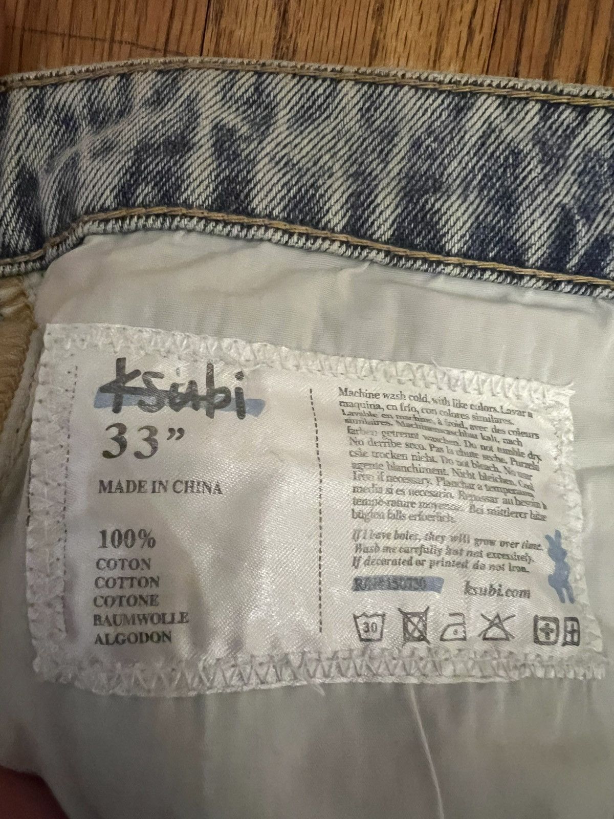 Ksubi Ksubi Jeans 33” new Size US 33 - 4 Thumbnail