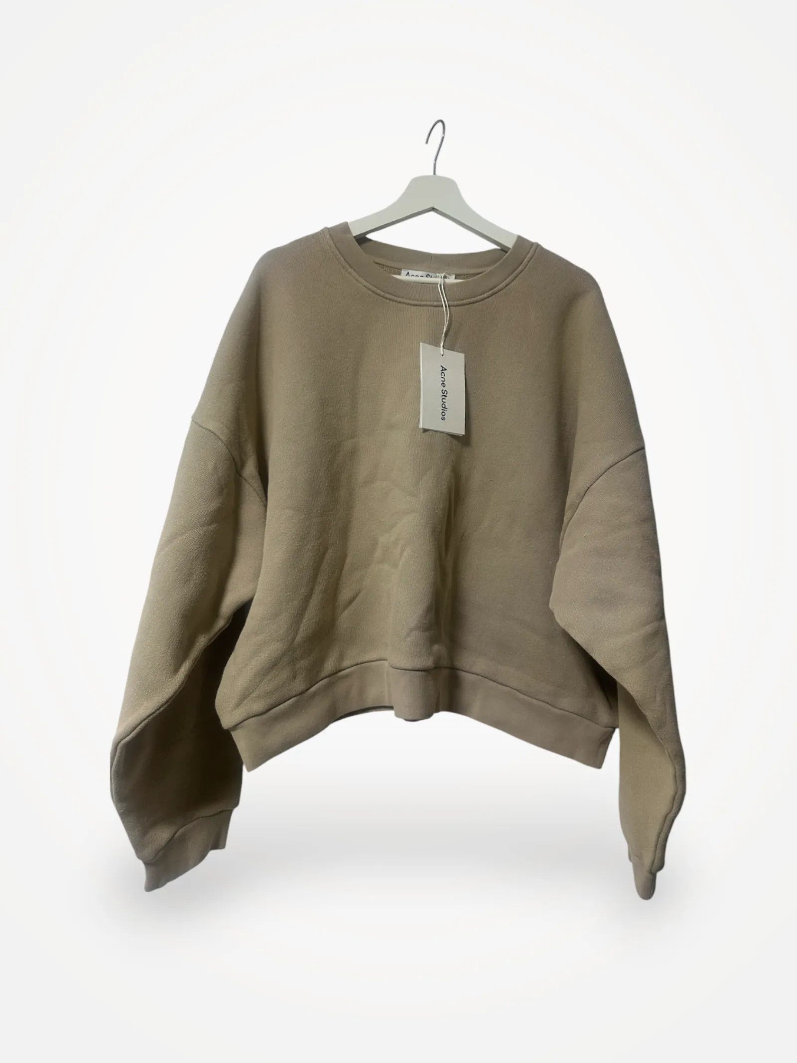 Acne Studios Acne Studios LOGO FLEECE SWEATER Sweatshirt Size S / US 4 / IT 40 - 1 Thumbnail