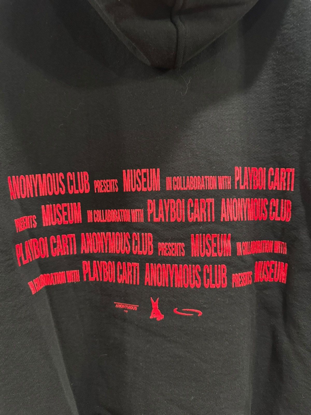 Anonymous Club × Playboi Carti Playboi Carti x Anonymous Club Museum Hoodie Black Size US M / EU 48-50 / 2 - 4 Thumbnail