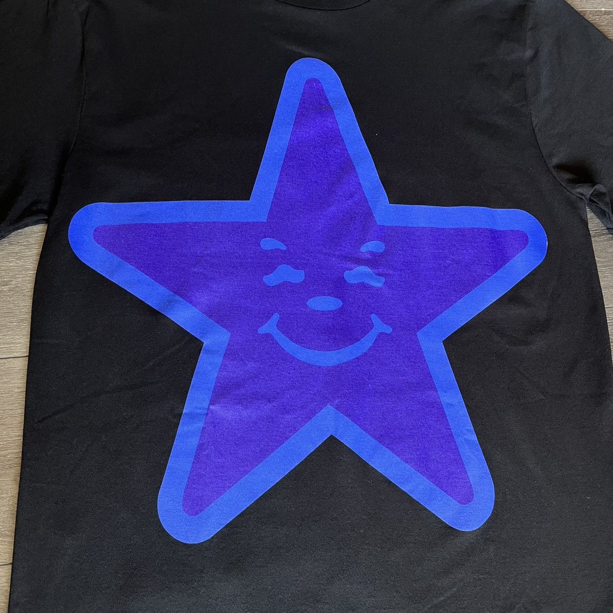 Asspizza Asspizza Undertaker Blue Purple Star Graphic Logo Tee 2023 Size US M / EU 48-50 / 2 - 3 Thumbnail