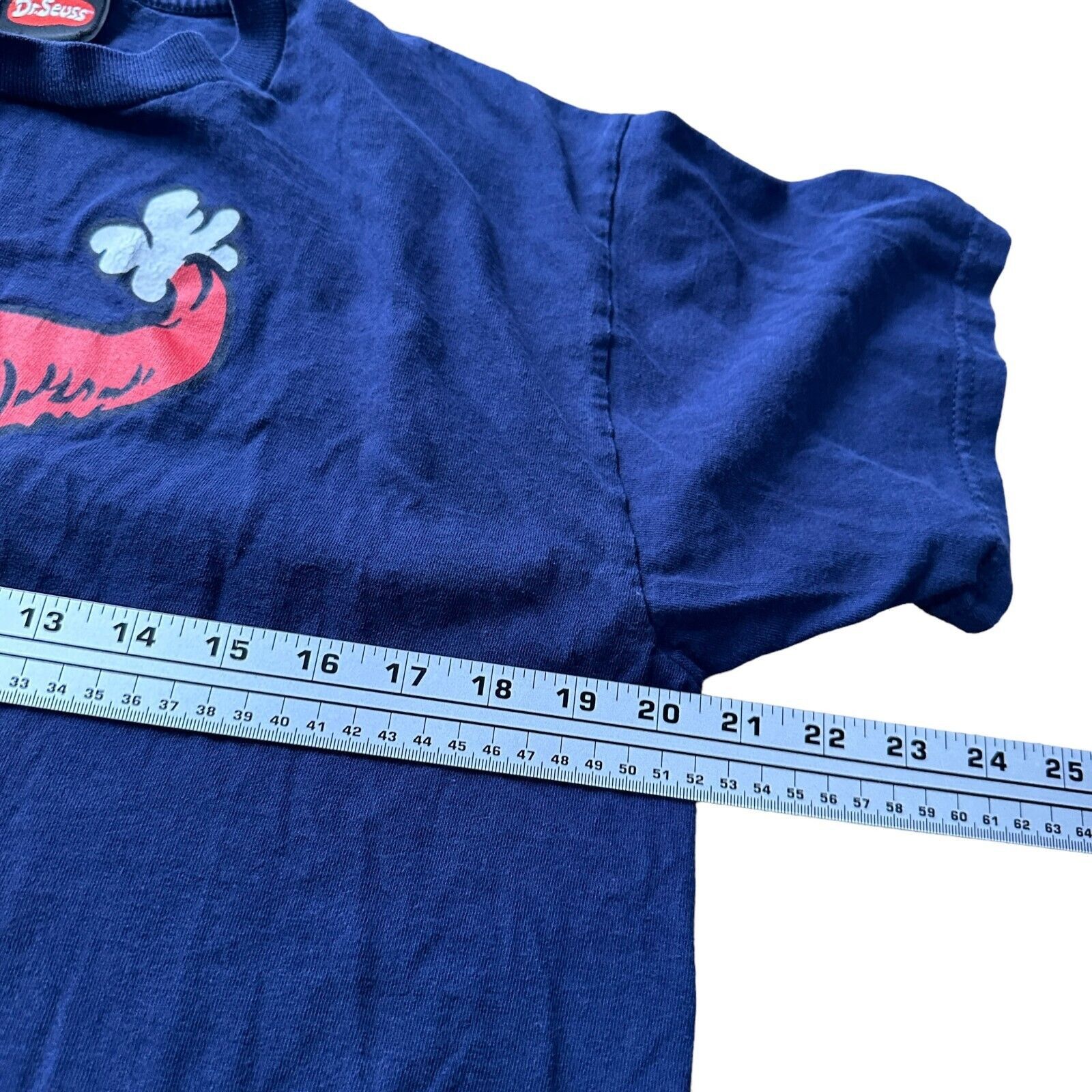 Delta Vintage Santa Grinch Christmas T-Shirt Men Large Blue Cotton Size US L / EU 52-54 / 3 - 8 Thumbnail