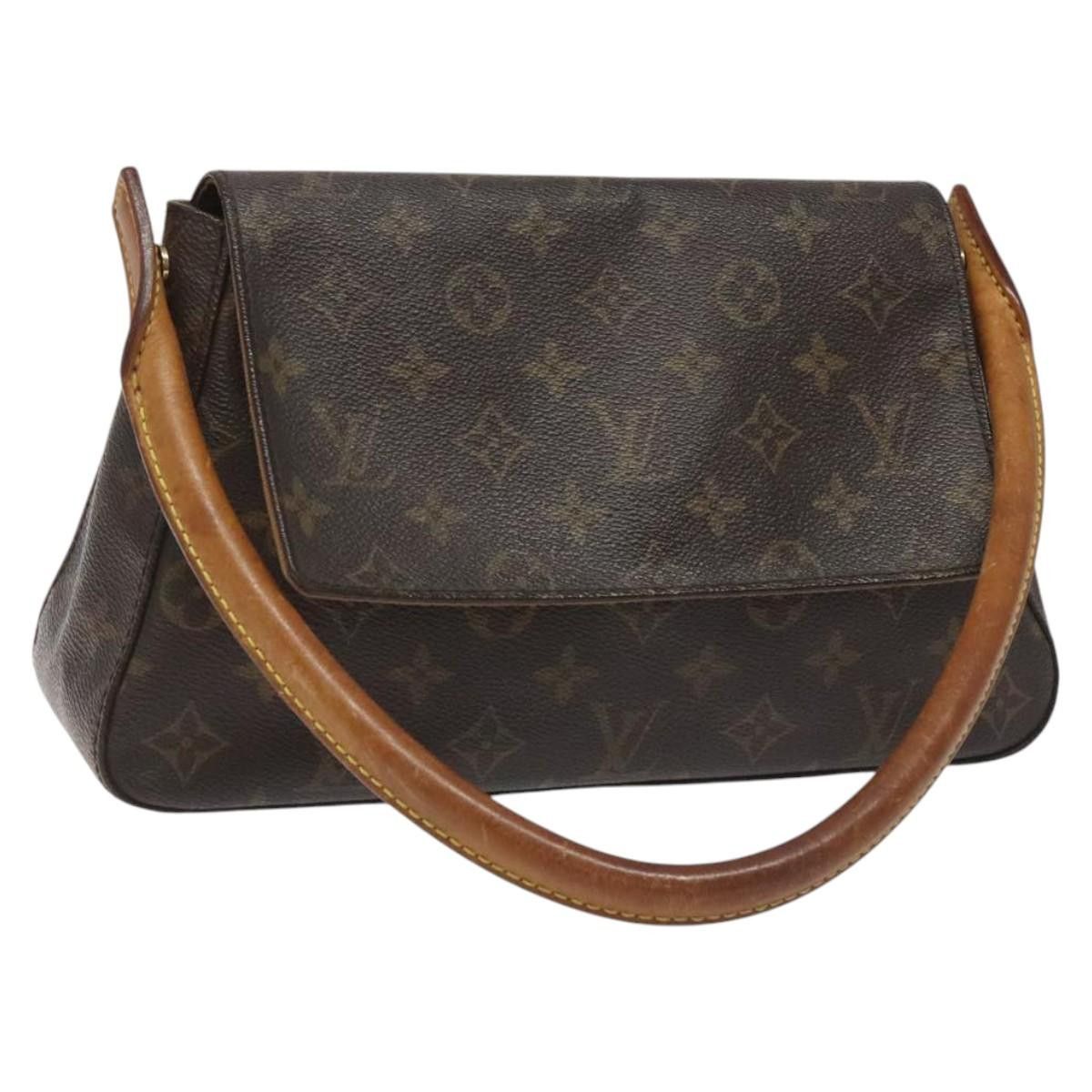 Louis Vuitton Monogram Mini Looping Shoulder Bag M51147 Lv Auth Bd683, Women's