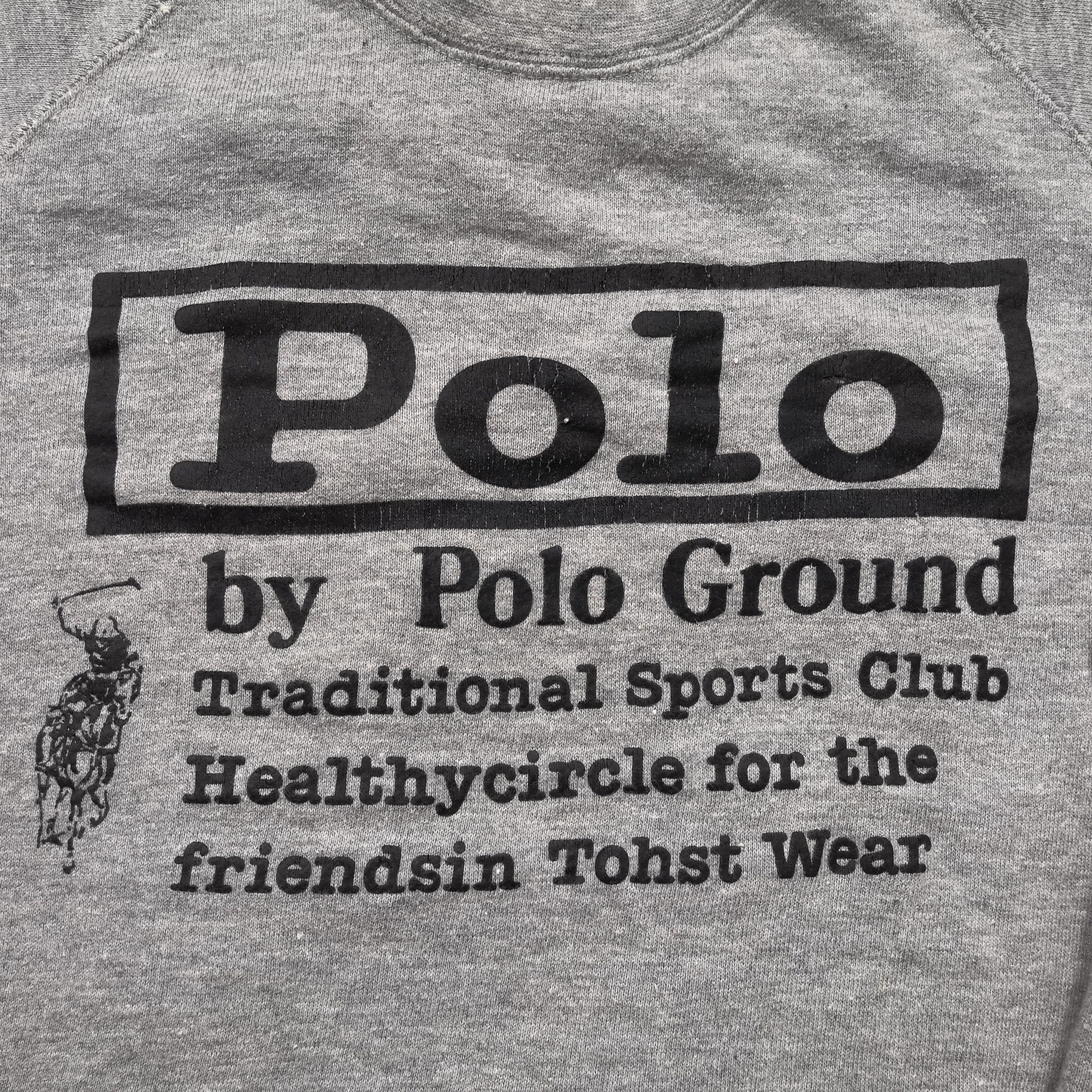 Polo Ralph Lauren × Vintage Vintage Polo Ground Sweatshirt Ralph Lauren Sweatshirt Size US M / EU 48-50 / 2 - 4 Thumbnail