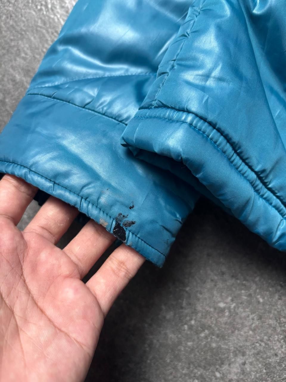 Japanese Brand 2000s Spinach Vkei Fur Warm Padded Bikers Jacket Size US L / EU 52-54 / 3 - 9 Thumbnail
