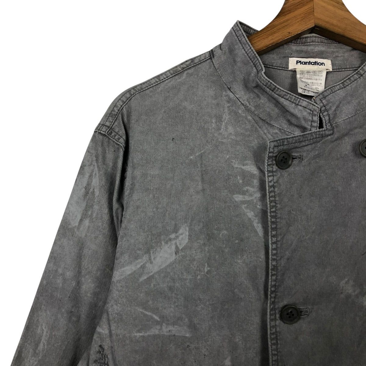 Issey Miyake 🔥VINTAGE DISTRESSED BUTTON JACKET PLANTATION ISSEY MIYAKE Size US M / EU 48-50 / 2 - 11 Thumbnail