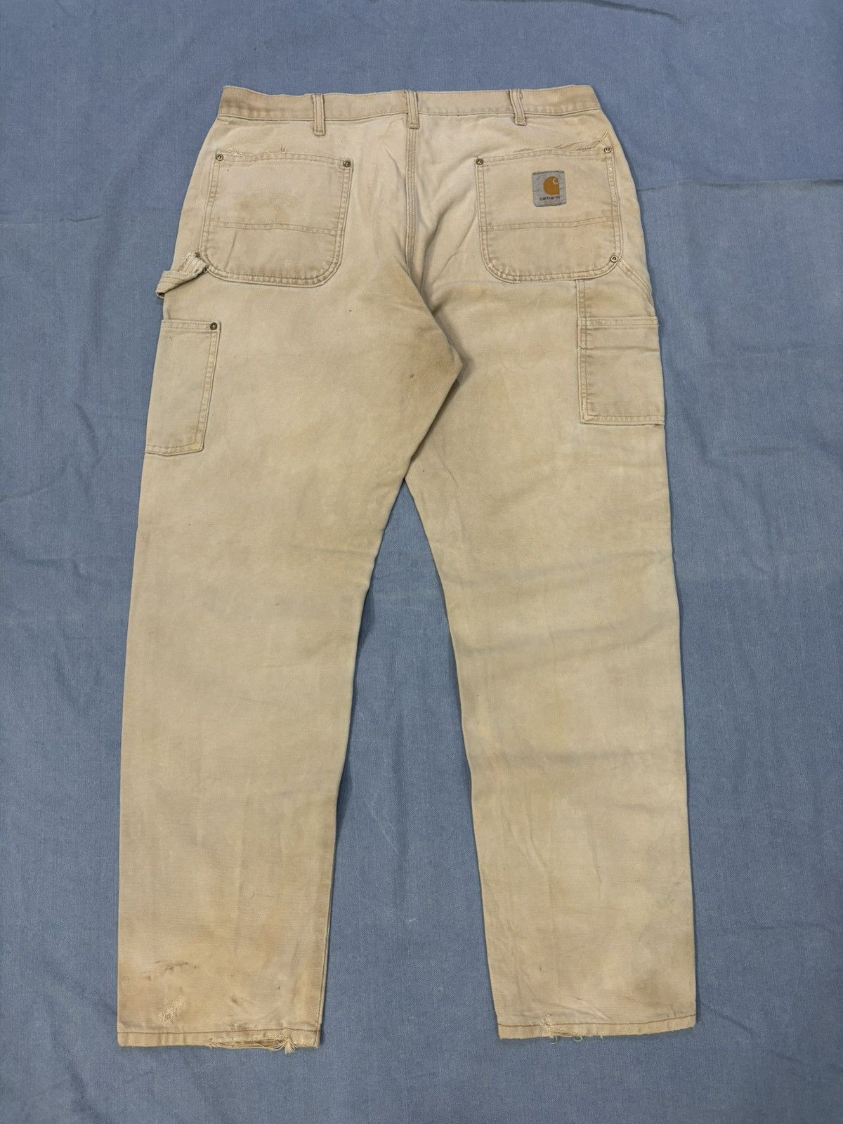 Carhartt Carhartt BO1 BRN Double knee denim Size US 38 / EU 54 - 2 Thumbnail