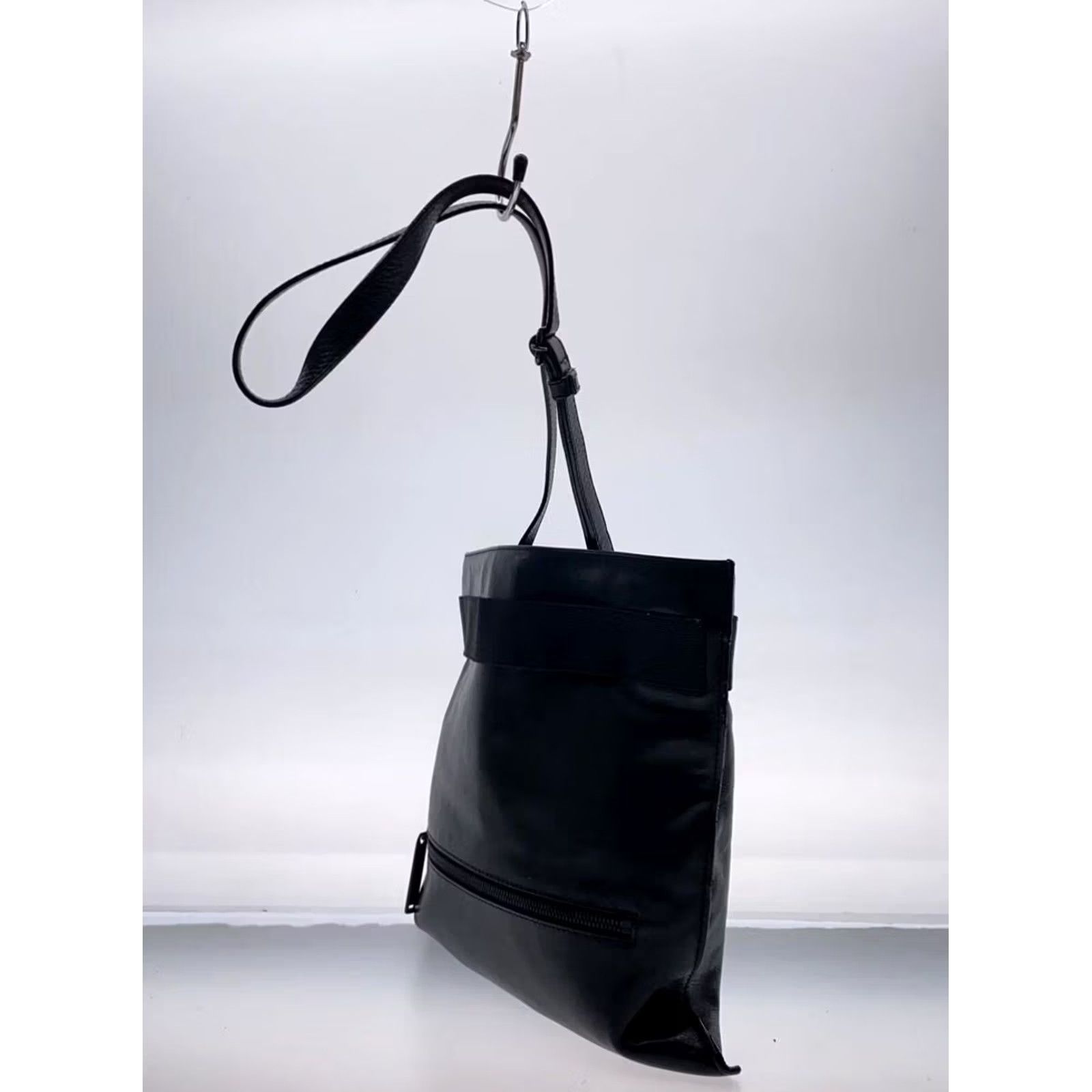Vintage PATRICK STEPHAN Leather Shoulder Bag black Size ONE SIZE - 2 Thumbnail