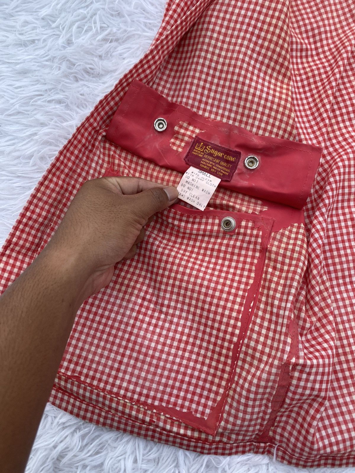 Sugar Cane Rare Vintage 90s Sugar Cane Checkered Jacket Size US M / EU 48-50 / 2 - 16 Thumbnail