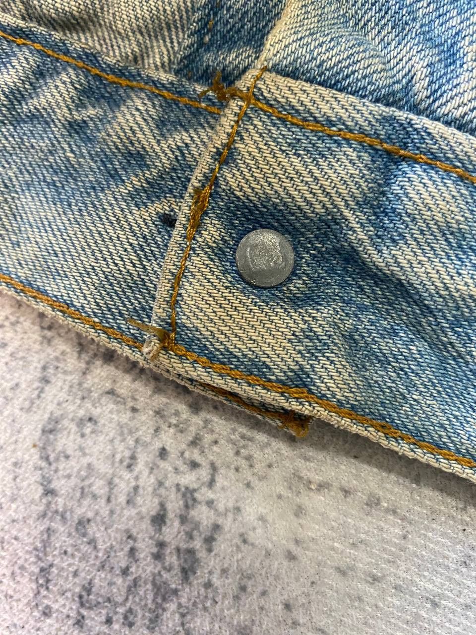 Levi's VTG 80s/90s Levi’s USA Denim Cut-Off Trucker Vest Distressed Size US M / EU 48-50 / 2 - 15 Thumbnail
