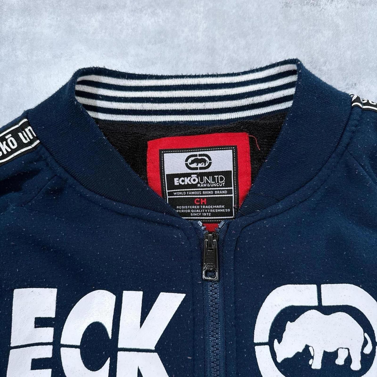 Ecko Unltd. Y2K Ecko Unltd. Navy Logo Jacket Size US S / EU 44-46 / 1 - 2 Thumbnail
