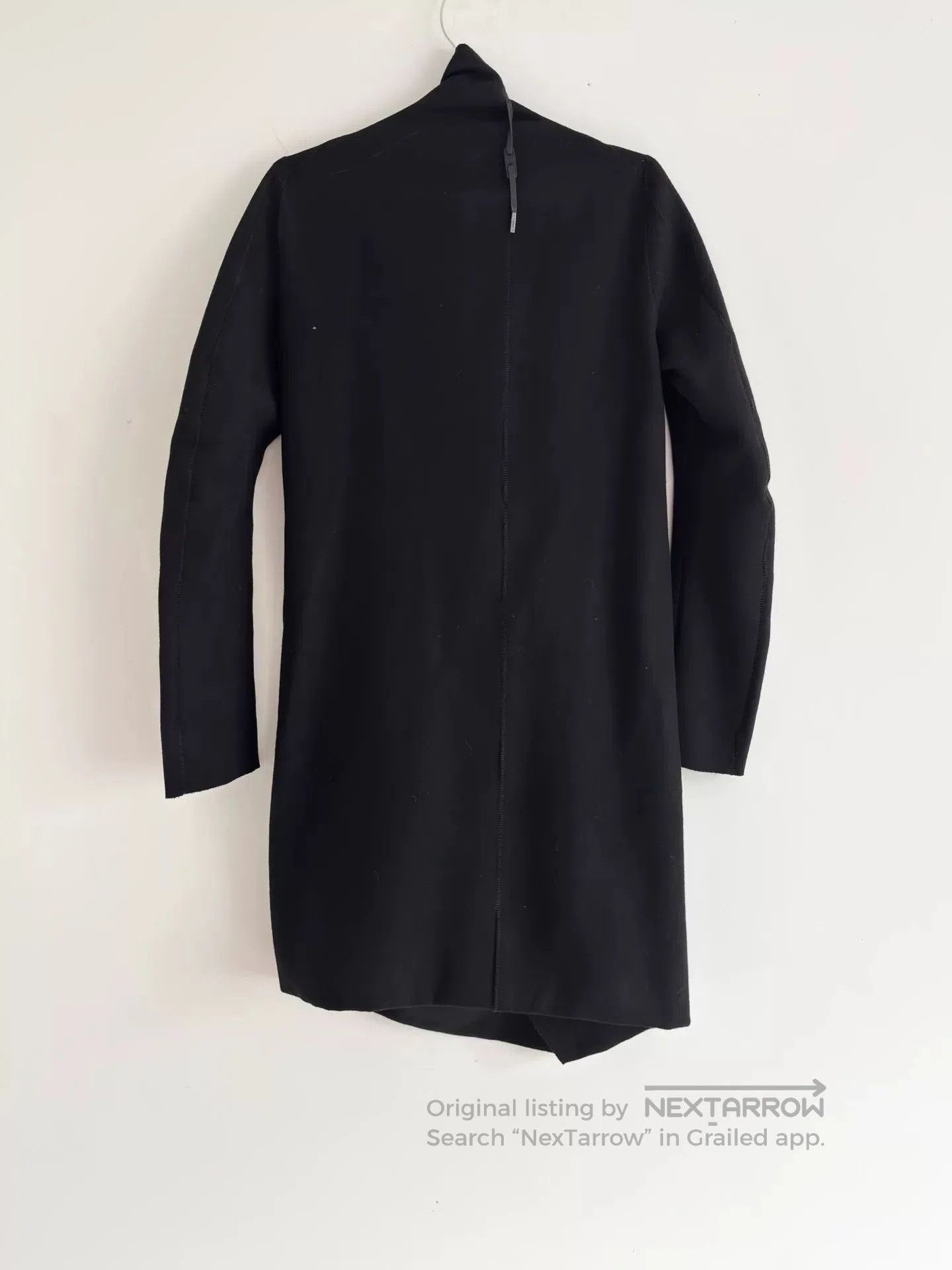 Boris Bidjan Saberi Boris Bidjan Saberi Wool Asymmetric Sleeve Coat. Size US S / EU 44-46 / 1 - 4 Thumbnail