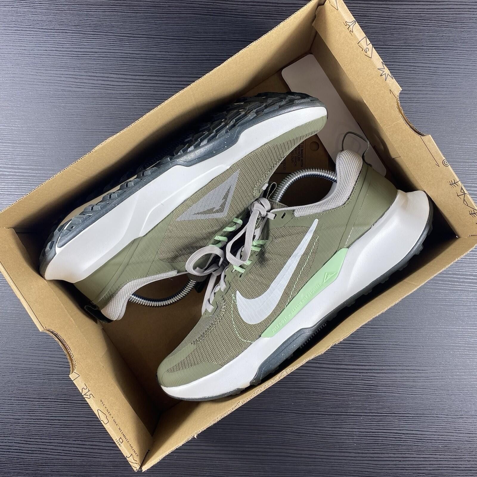 Nike UK 7.5 Nike Juniper Trail 2 Medium Olive Shoes DM0822-200 Size US 8.5 / EU 41-42 - 1 Thumbnail