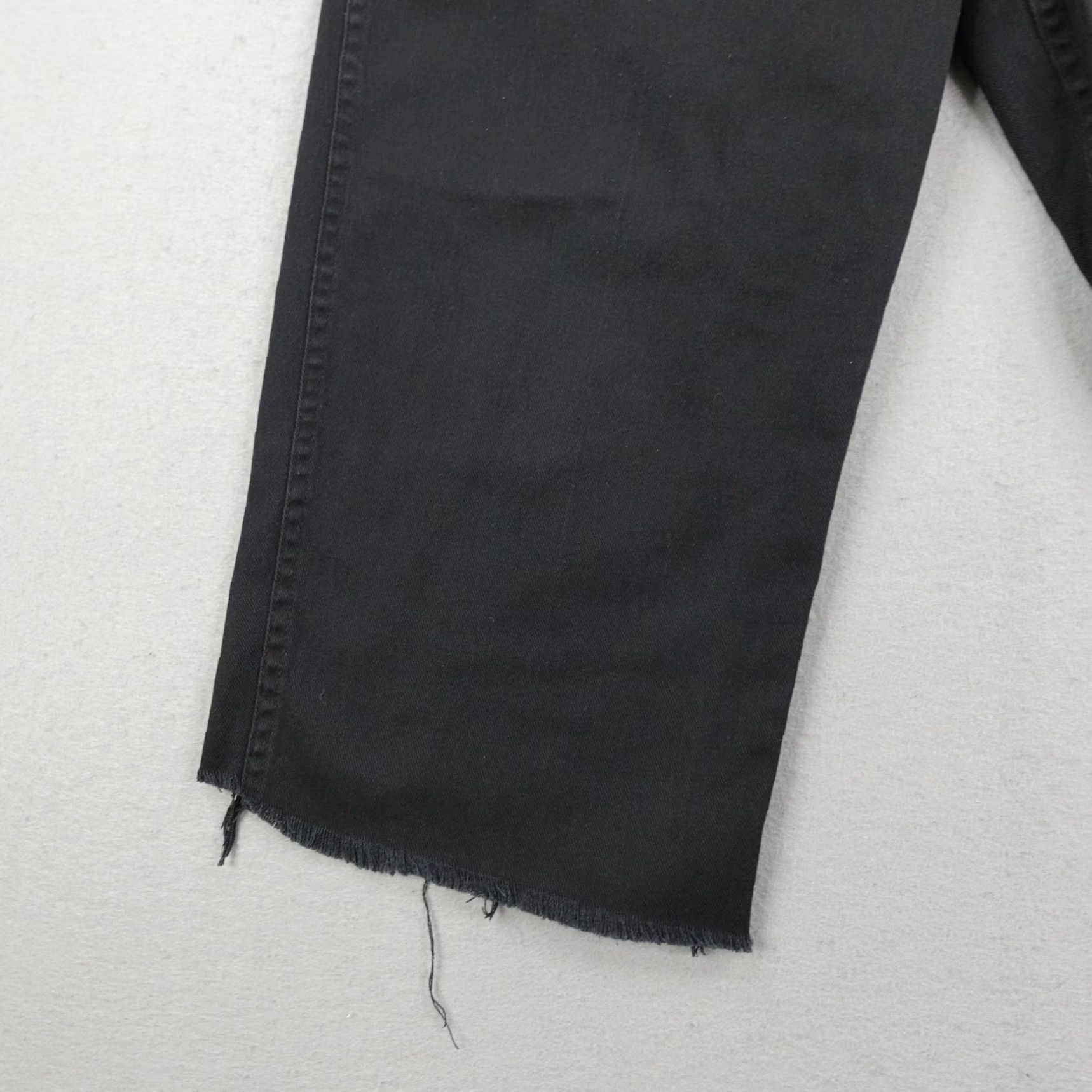 Ben Davis Ben Davis Pants Mens 42 Black Cropped Cut Off Twill Workwear Baggy Wide Leg Size US 42 / EU 58 - 4 Thumbnail