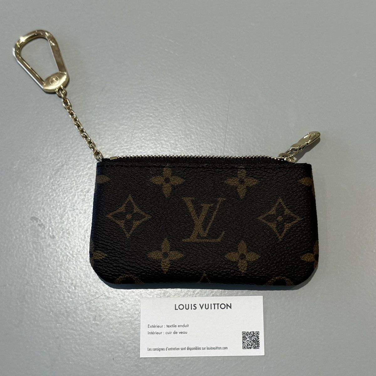 Louis Vuitton Louis Vuitton Key Pouch Monogram Brown Size ONE SIZE - 1 Thumbnail