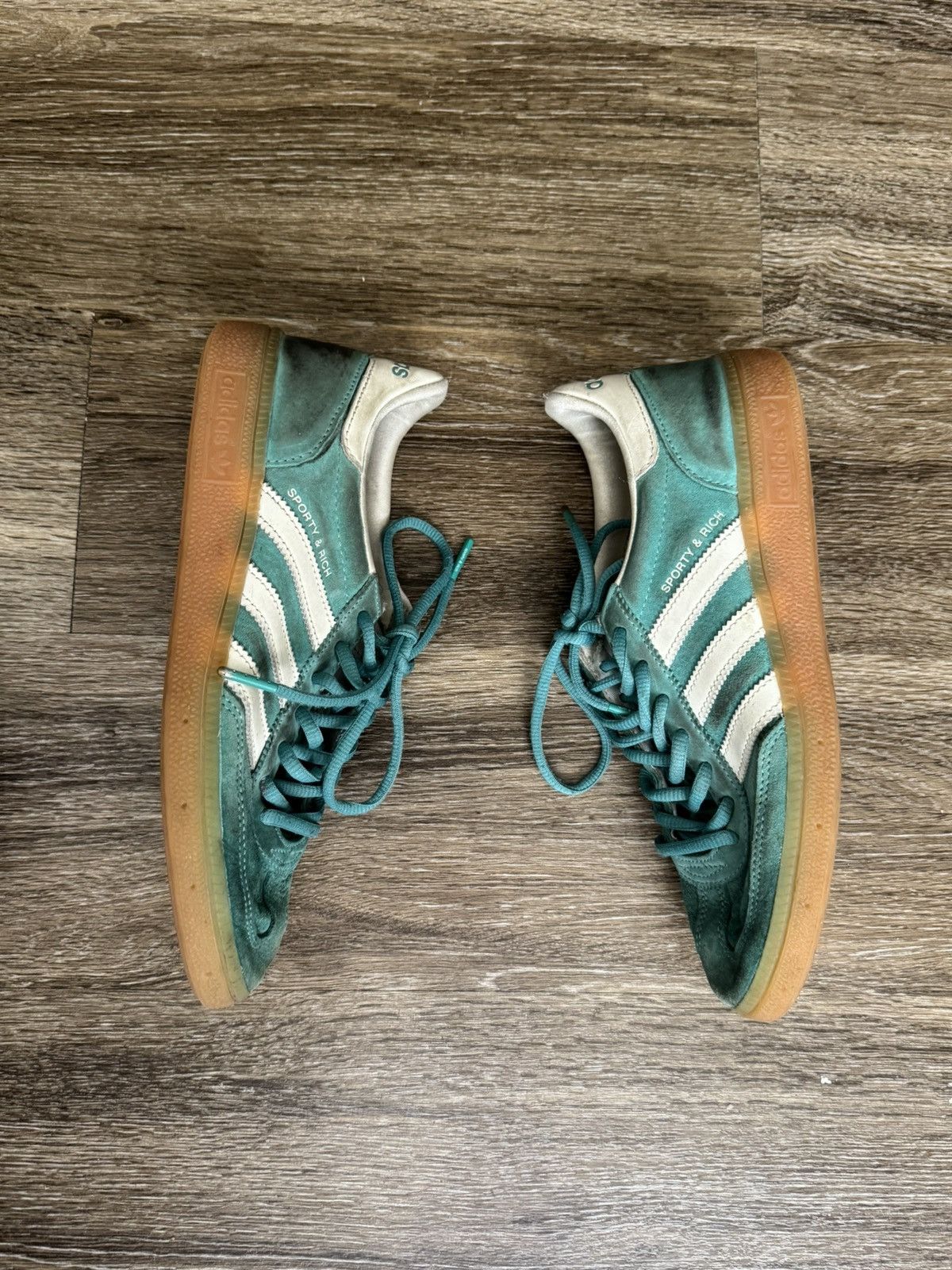 Adidas Adidas Sporty & Rich Sambas - Teal Size US 7.5 / EU 40-41 - 2 Thumbnail