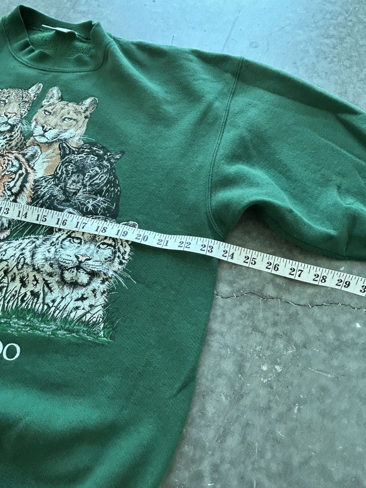 Vintage Vintage 90s Philadelphia Zoo Graphic Sweatshirt Size US XL / EU 56 / 4 - 4 Thumbnail