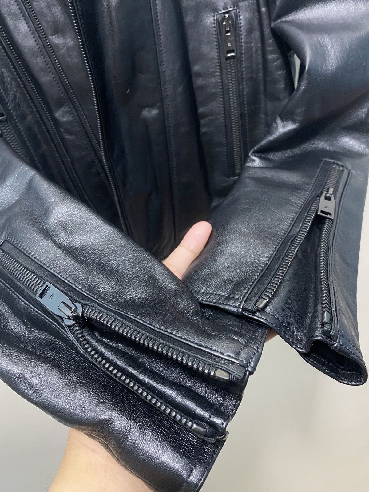 Balenciaga BALENCIAGA Biker Leather Jacket❗️ Size US S / EU 44-46 / 1 - 10 Thumbnail