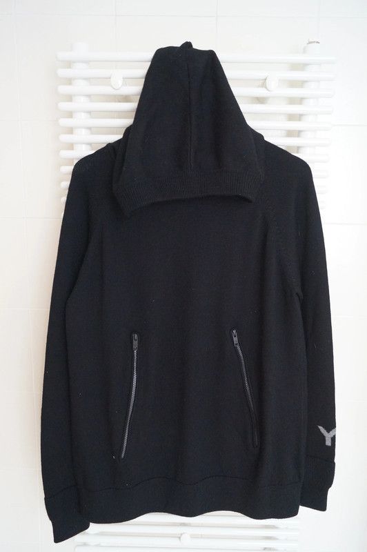 Adidas × Y-3 Y-3 Black Hooded Sweater Size US M / EU 48-50 / 2 - 1 Thumbnail