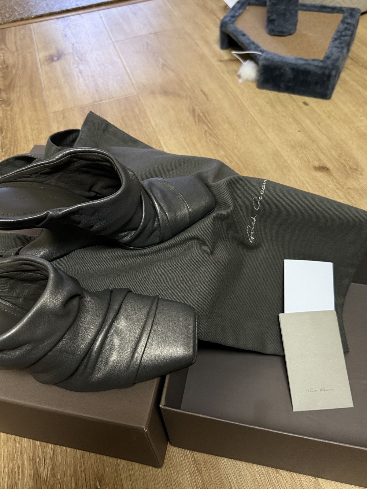 Rick Owens special shaped high heels Size US 8 / IT 38 - 5 Thumbnail
