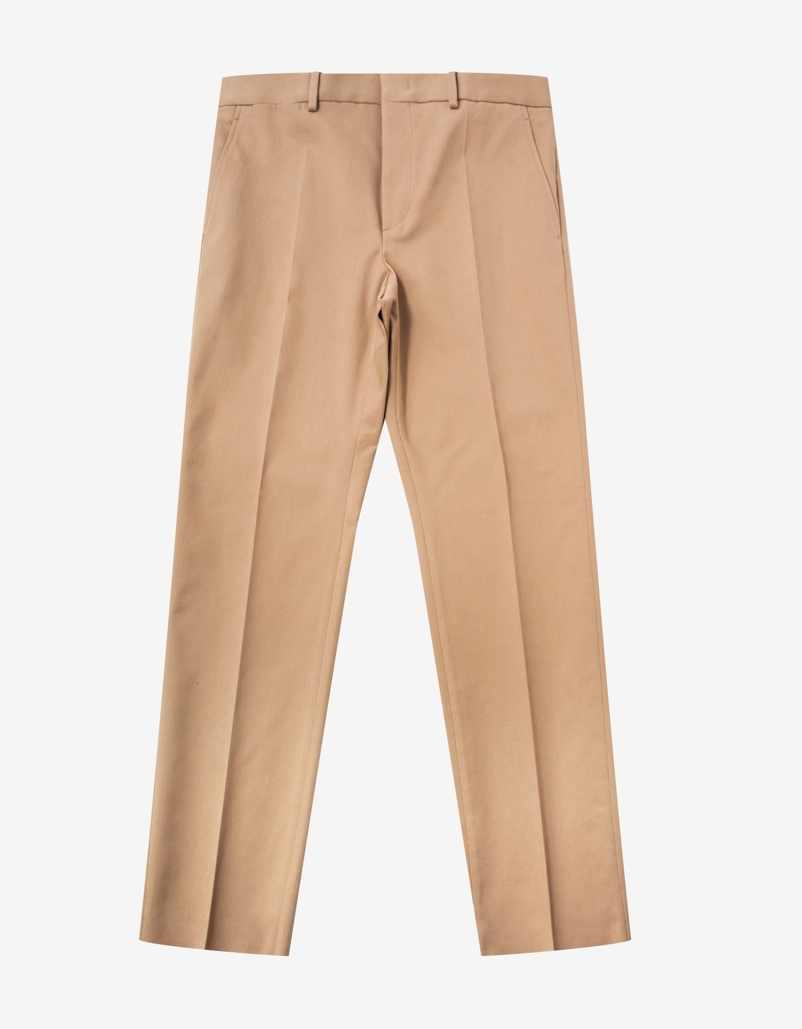 image of Valentino Beige Regular Fit Trousers, Men's (Size 36)