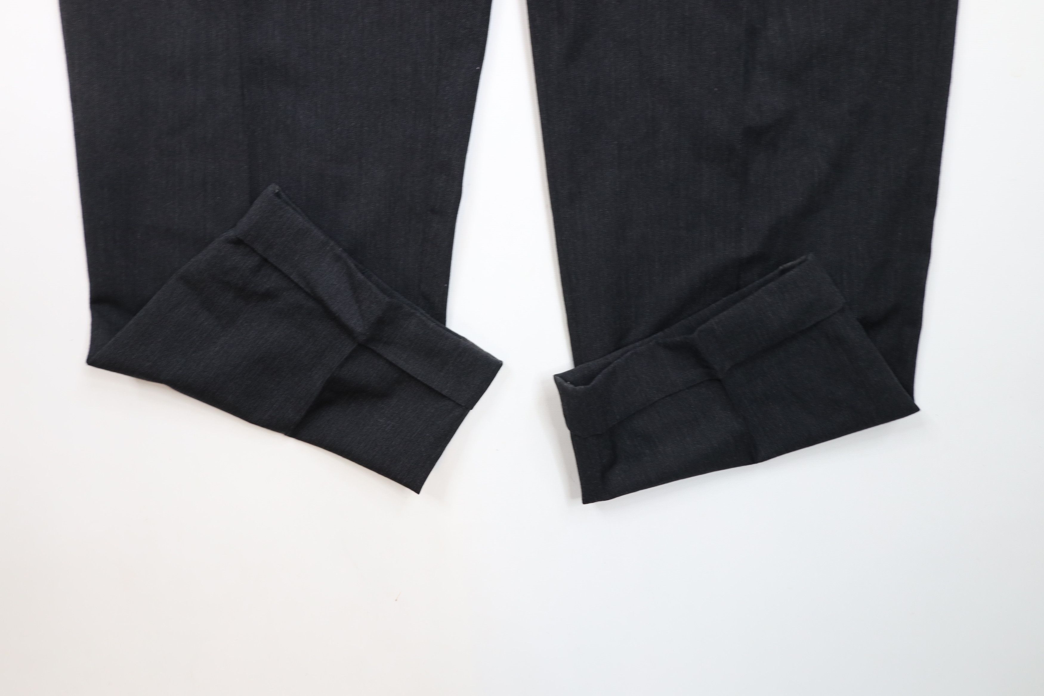 Tommy Hilfiger × Vintage Vintage 90s Tommy Hilfiger Wool Chino Pants Charcoal Gray Size US 40 / EU 56 - 5 Thumbnail