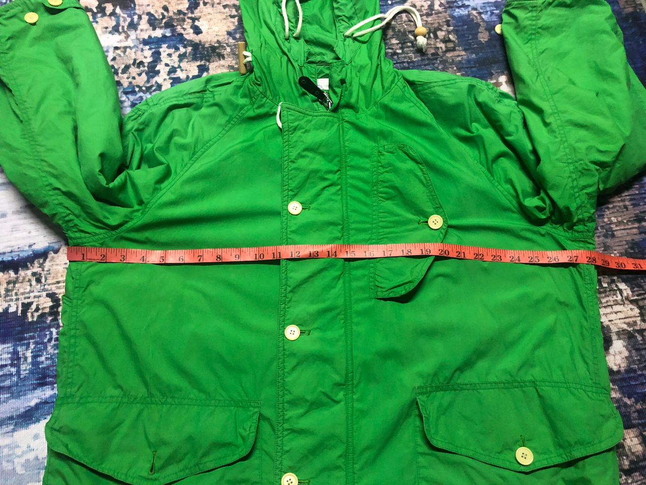 Nigel Cabourn Nigel Cabourn Green Jacket Hoodie Size US M / EU 48-50 / 2 - 20 Thumbnail
