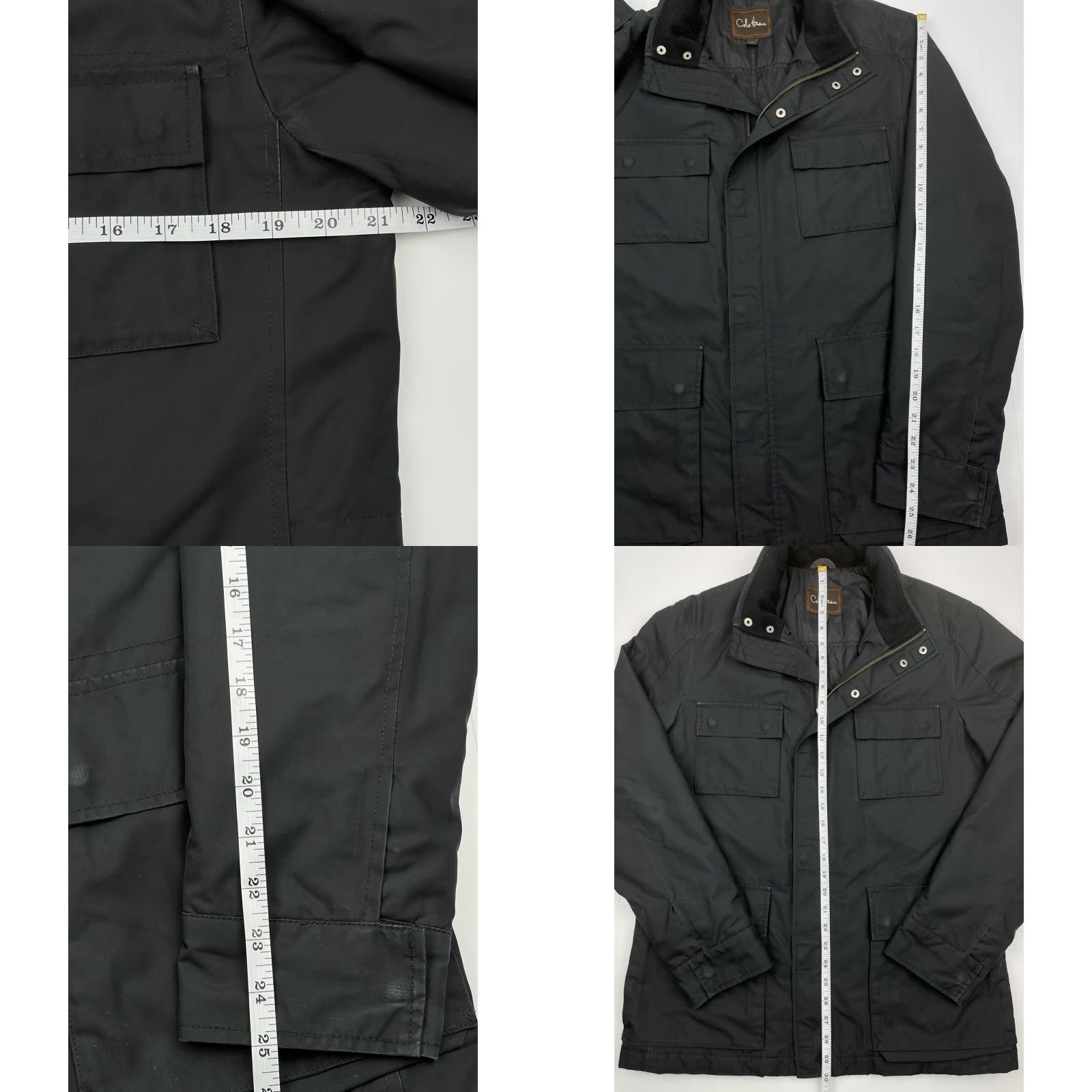 Cole Haan Cole Haan Signature Mens Coat Jacket Quilted Lined Insulated Black Sz S Size US S / EU 44-46 / 1 - 8 Thumbnail
