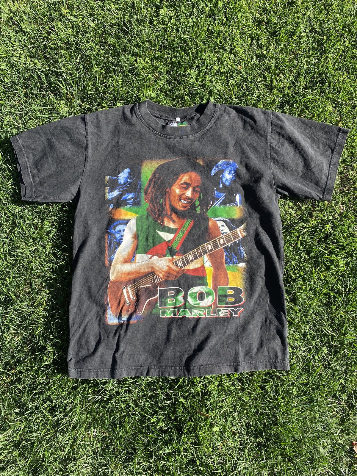 Band Tees × Bob Marley × Vintage VINTAGE Y2K Bob Marley Tee Size US M / EU 48-50 / 2 - 1 Thumbnail