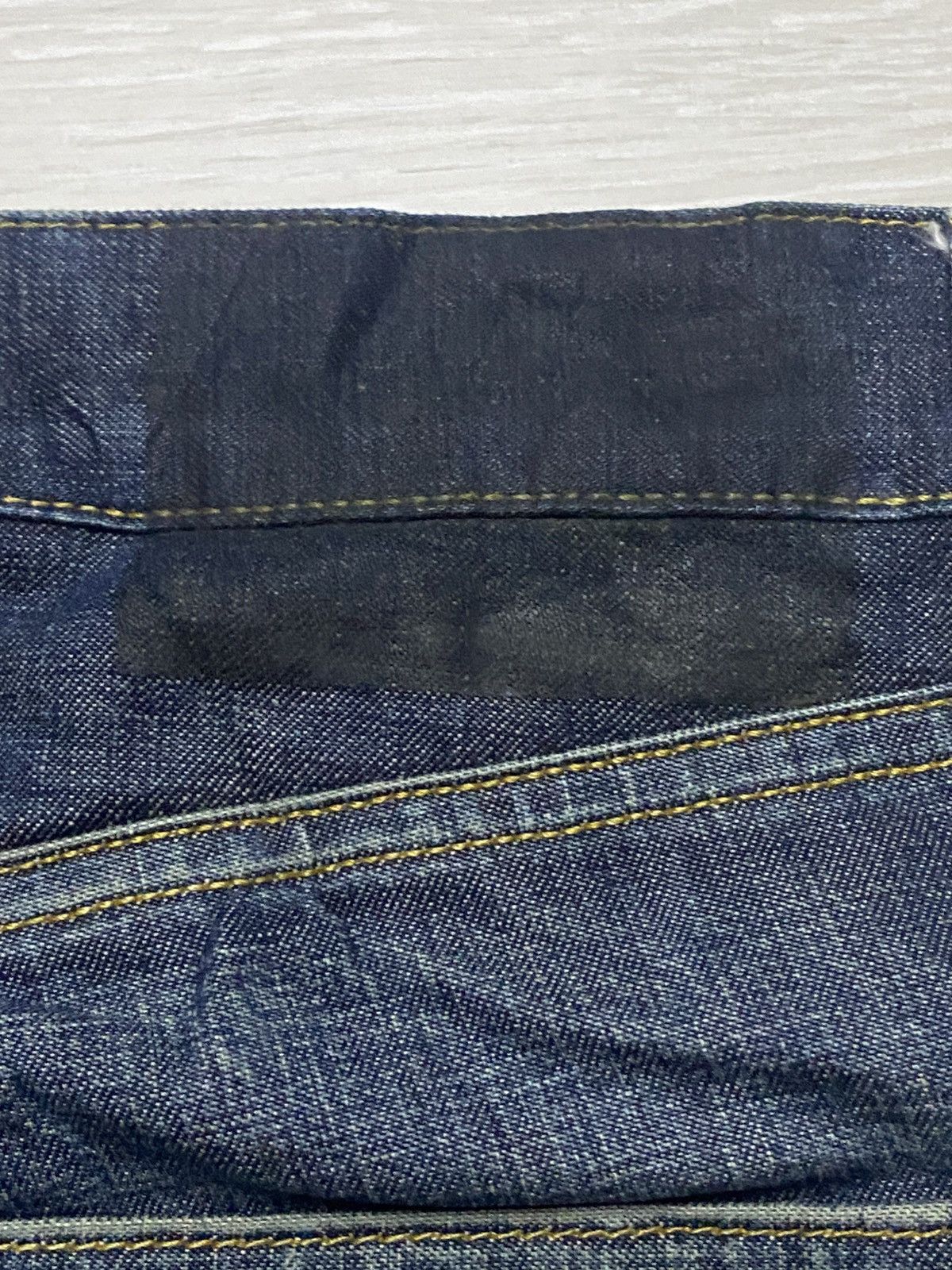 Japanese Brand Vintage Japan Brand Lideal Mud Wash Selvedge Slim Fit Jeans Size US 36 / EU 52 - 12 Thumbnail