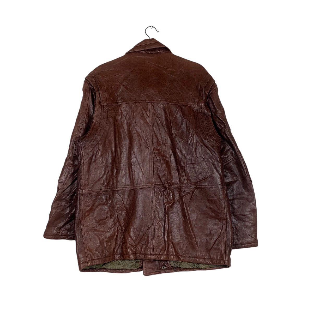 Japanese Brand Vintage Carpell Leather Jacket Made In Italy Size US M / EU 48-50 / 2 - 7 Thumbnail