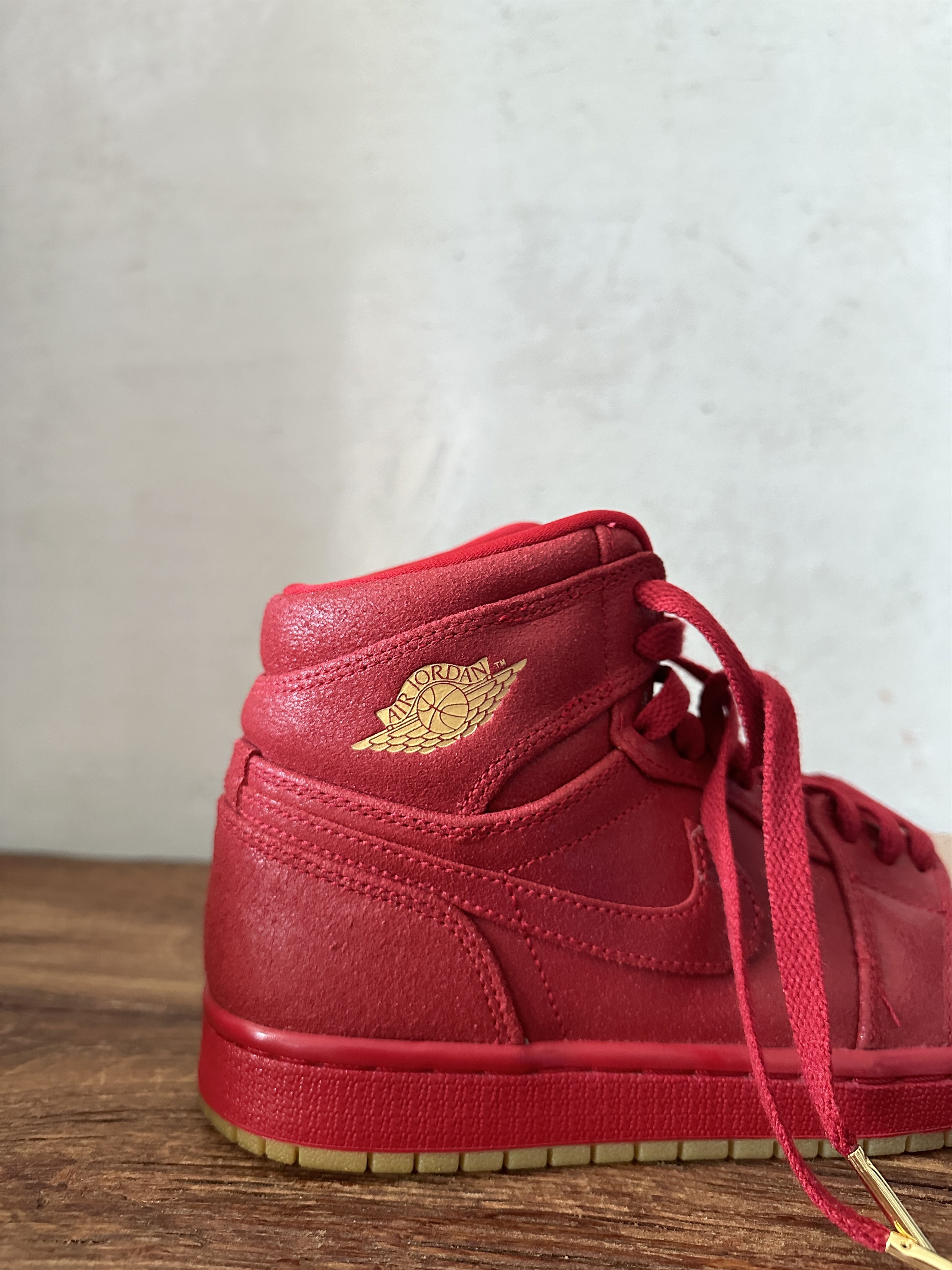 Jordan Brand Jordan 1 Retro High Dip-Toe Red Size US 7 / IT 37 - 7 Thumbnail