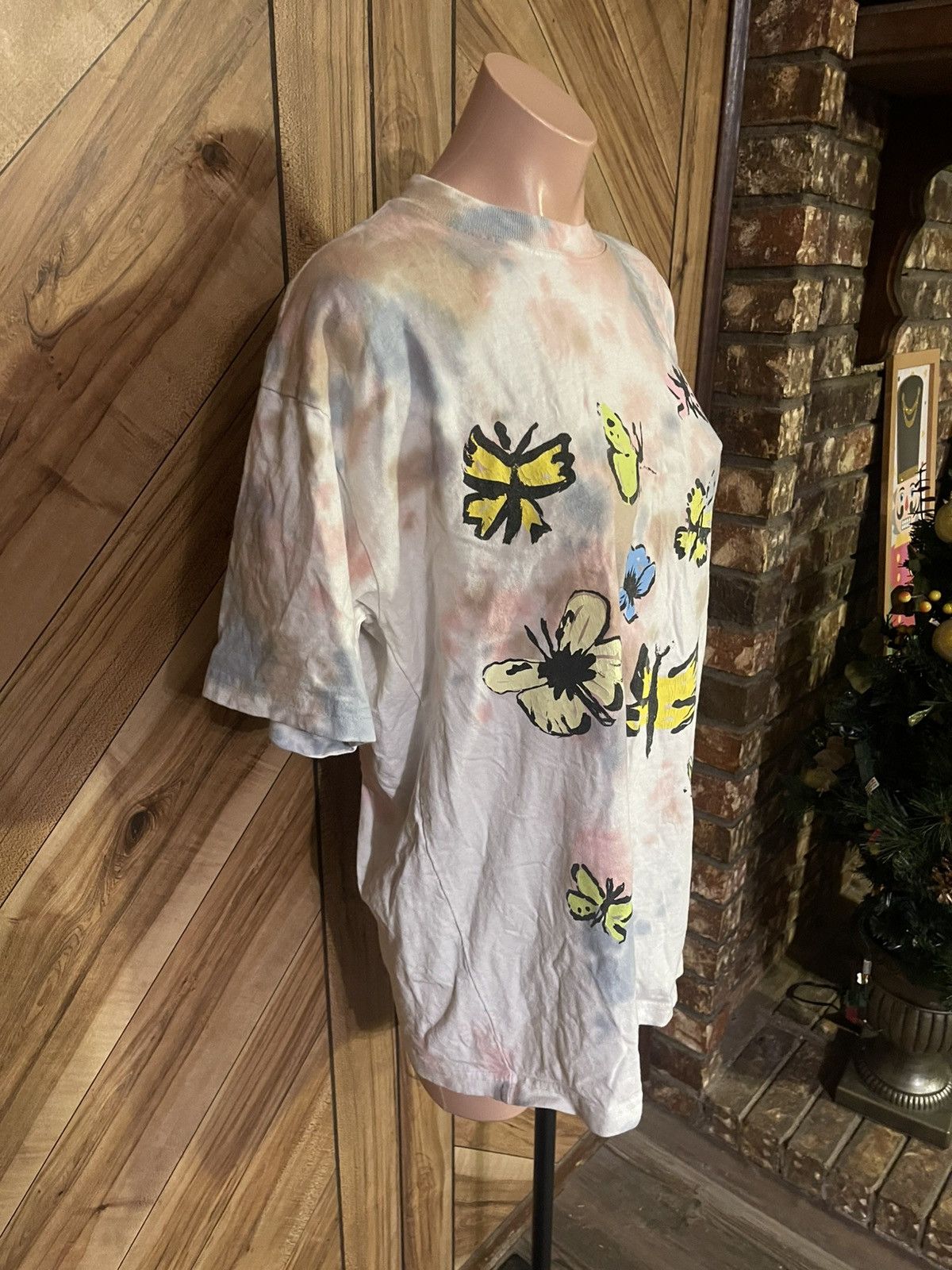Obey Obey Men’s Medium Tie Dyed Butterfly T-Shirt Size US M / EU 48-50 / 2 - 4 Thumbnail
