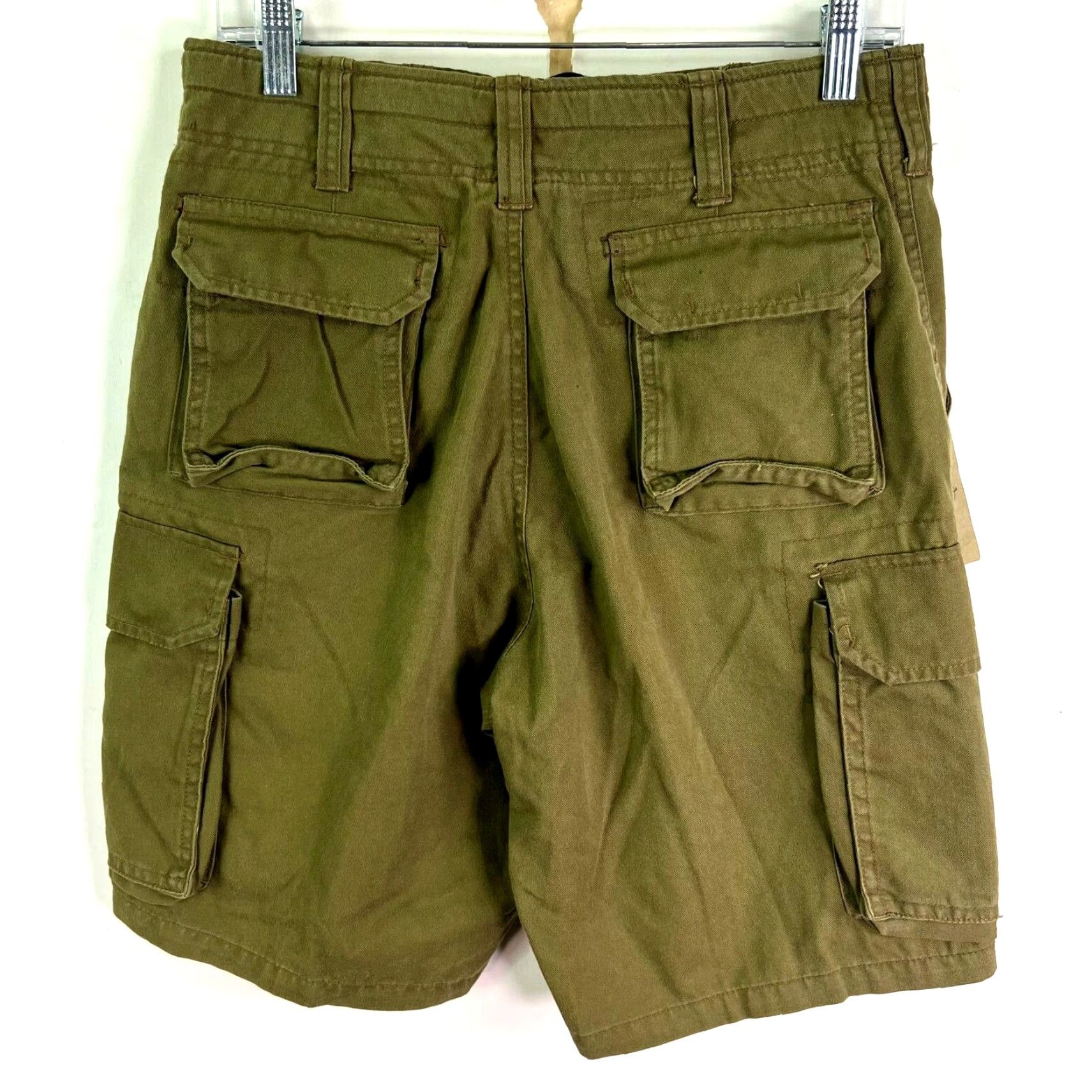 Rothco Rothco Mens Ultra Force Cargo Shorts Size S Green 30X9 Size US 29 - 5 Thumbnail