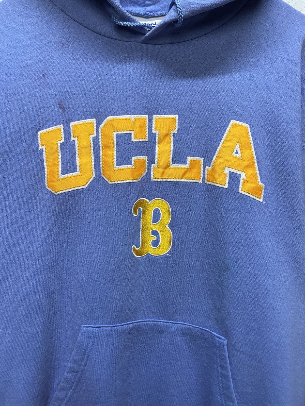 Russell Athletic Archive 90s Champion UCLA University Boxy Fit Hoodie Size US XL / EU 56 / 4 - 6 Thumbnail
