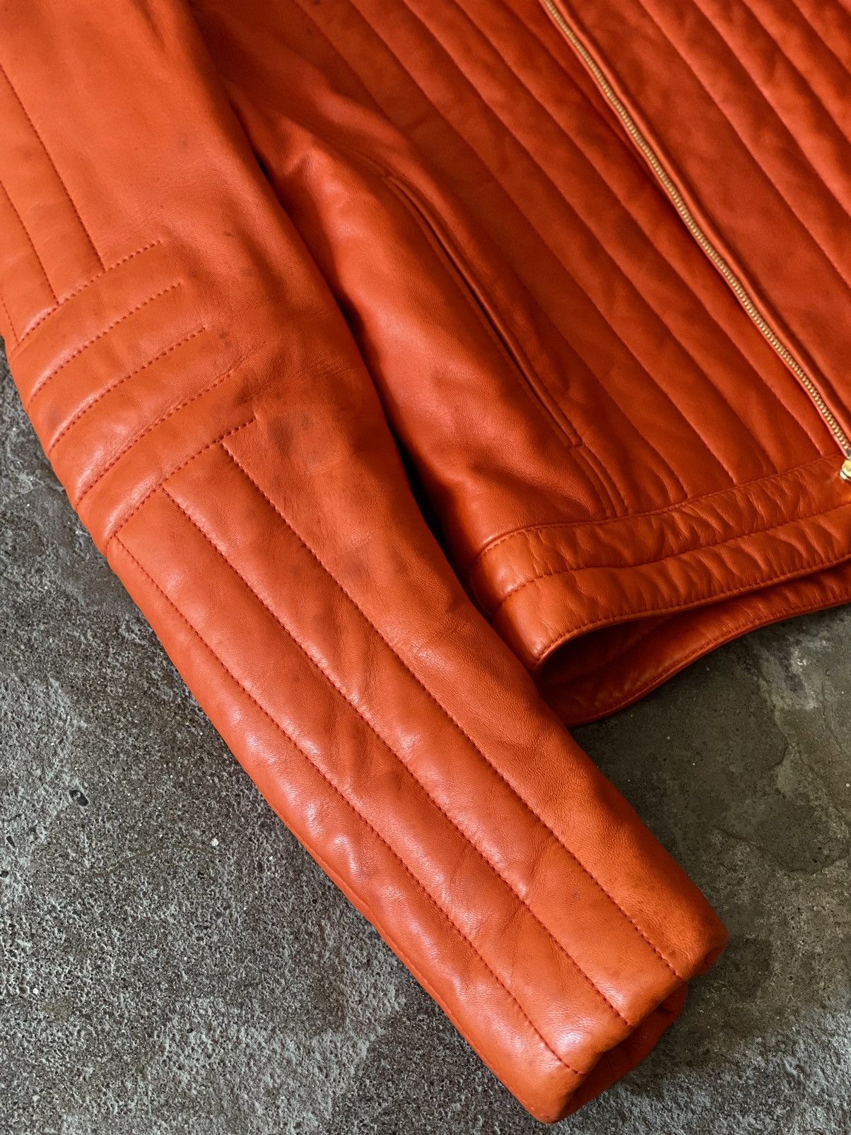 Tom Ford Gucci - Tom Ford - FW2000 - Moto Paneled - Leather Jacket Size US S / EU 44-46 / 1 - 12 Thumbnail