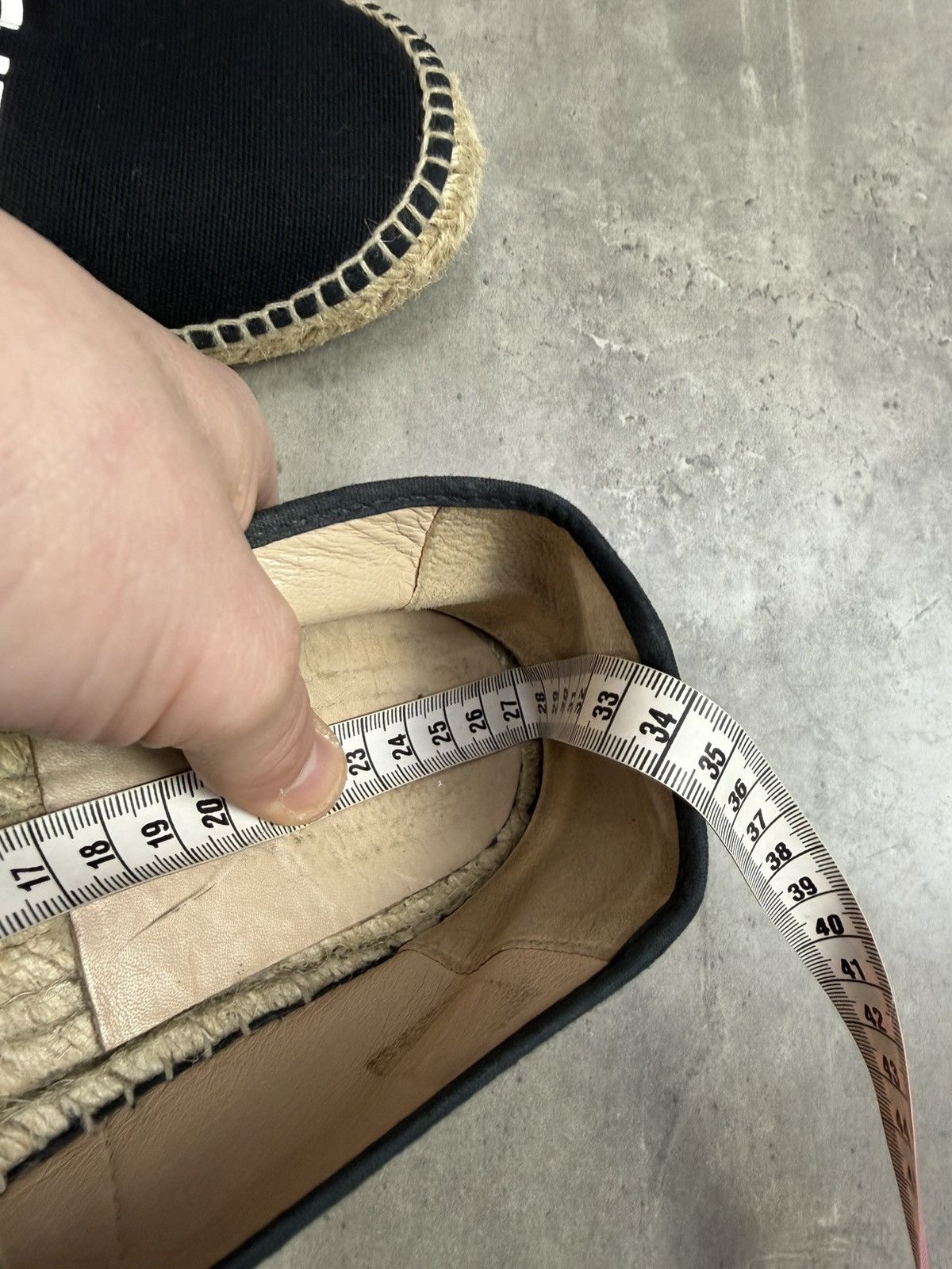 Kenzo Kenzo Black Logo Printed Espadrilles Size 42 Size US 8 / EU 41 - 13 Thumbnail
