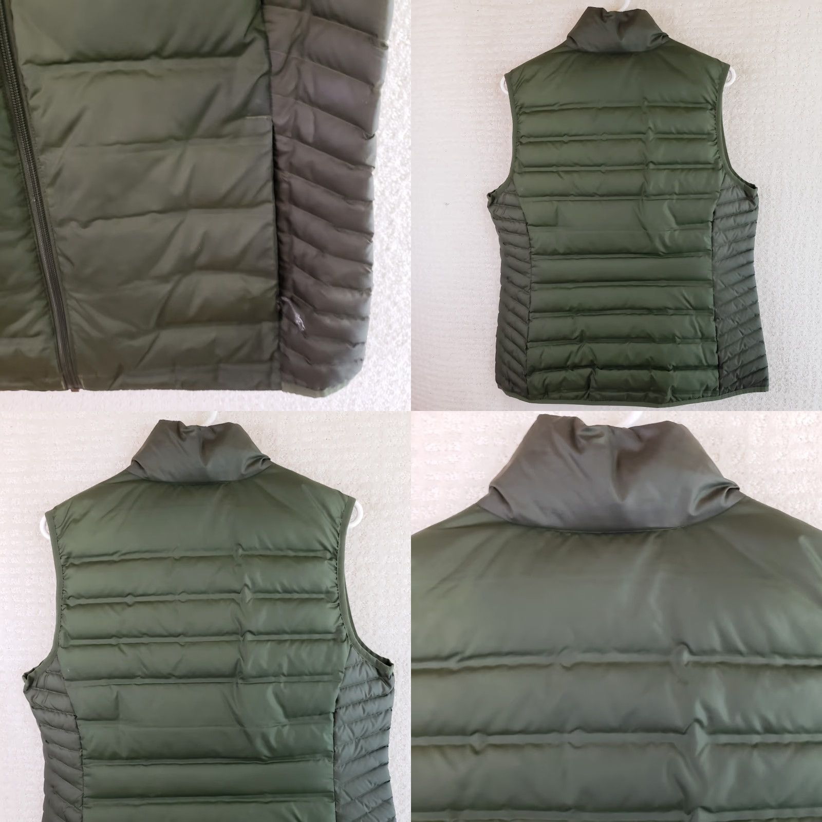 Vintage Columbia Puffer Vest Women L Dark Green Full-Zip White Omni-Heat Size L / US 10 / IT 46 - 8 Thumbnail