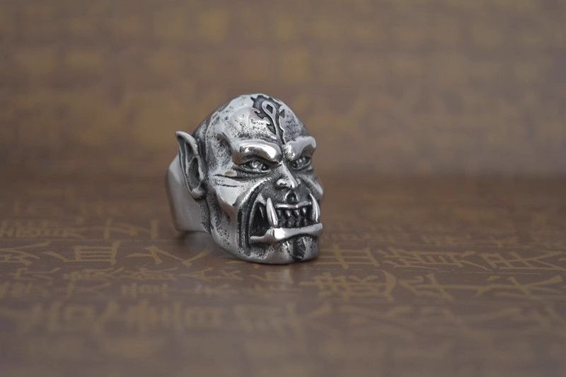 Jewelry Warcraft Jewelry Rings Open Size Chrome Ring (Size 7-13) Size ONE SIZE - 4 Thumbnail