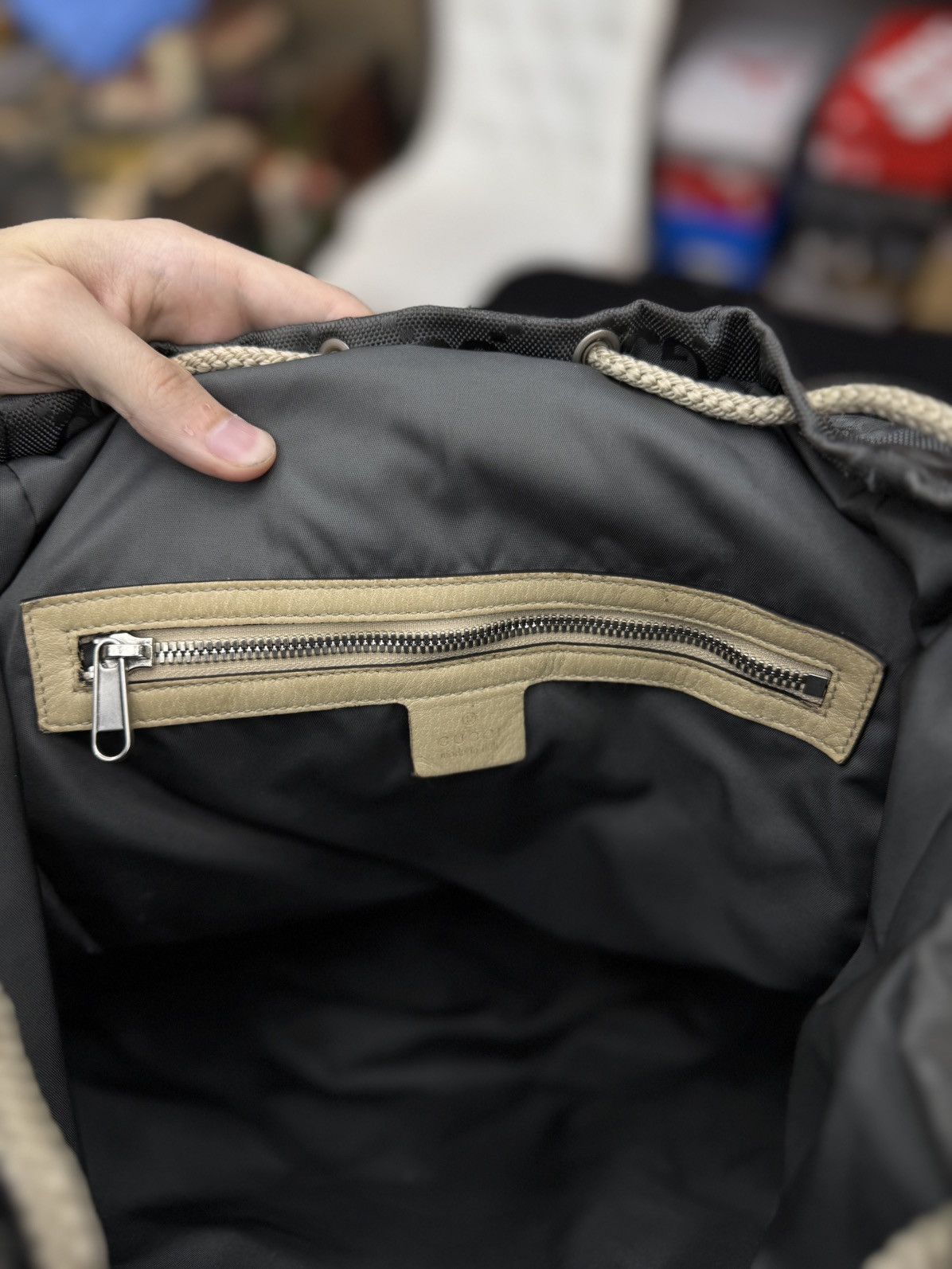 Gucci Gucci Grey Off The Grid Backpack $2220 Retail Size ONE SIZE - 17 Thumbnail
