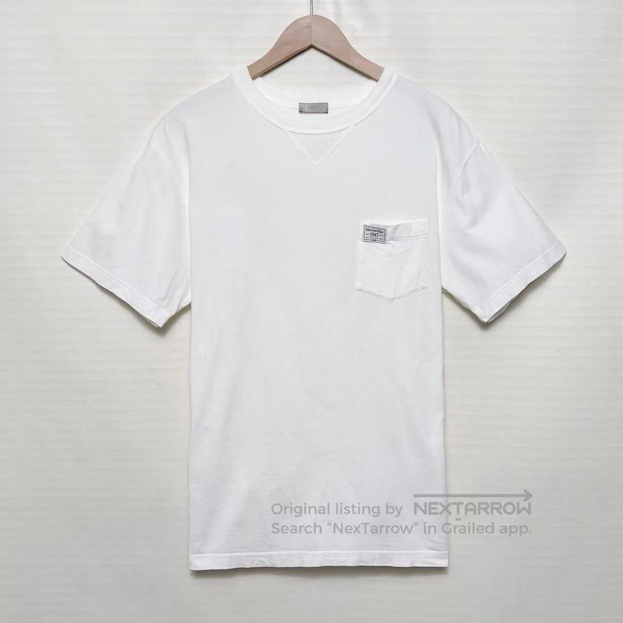 Dior Dior CD 1947 Limited Logo Round Neck T. Size US L / EU 52-54 / 3 - 1 Thumbnail