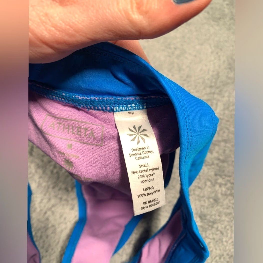 Athleta Athleta Bikini Bottom M Blue Women Regular Medium Bikini Bottom Women Blue Athleta M Size 32" / US 10 / IT 46 - 5 Thumbnail