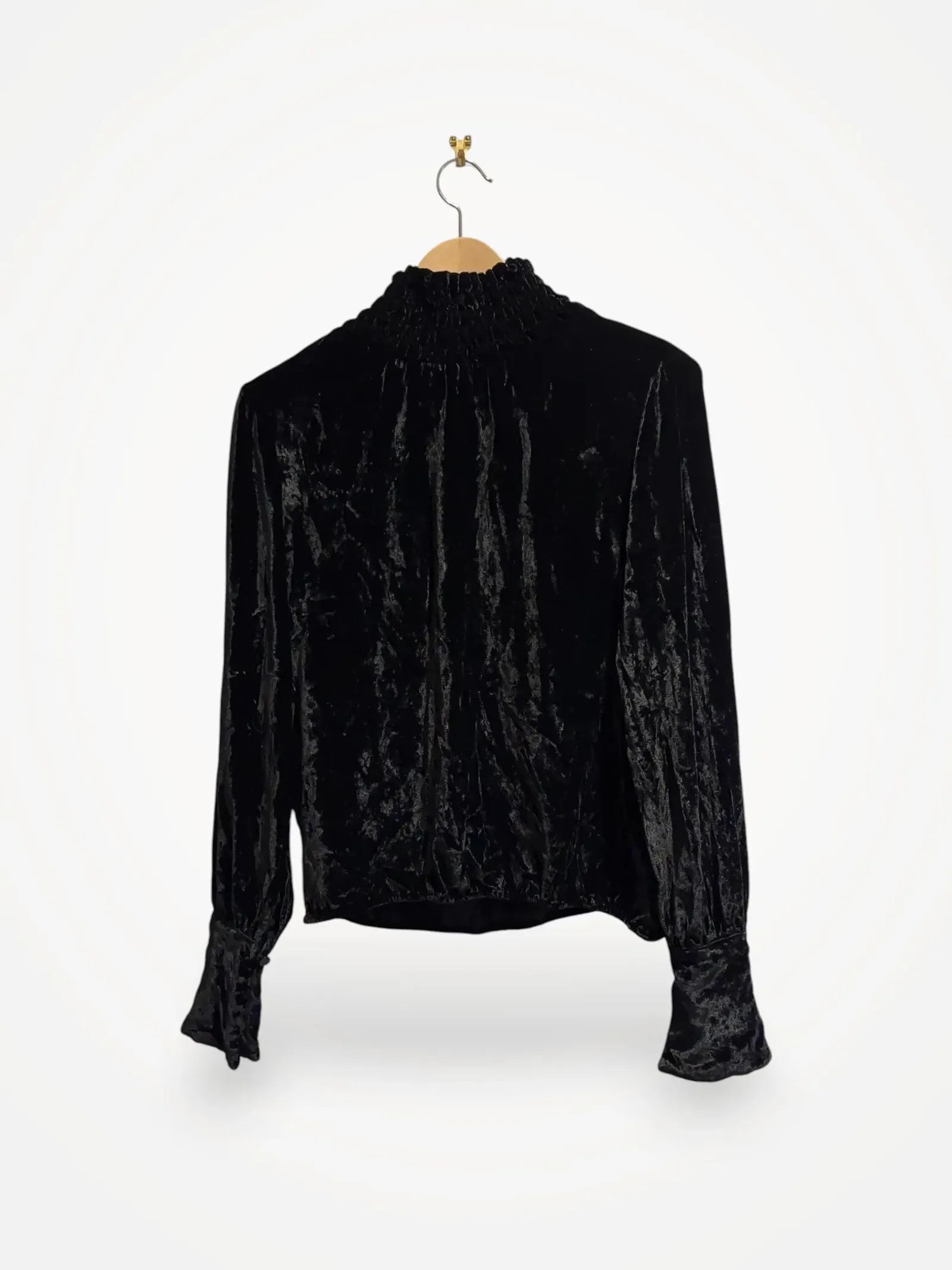 Rodebjer Rodebjer Nanette Velvet Polo knit Size XS / US 0-2 / IT 36-38 - 1 Thumbnail