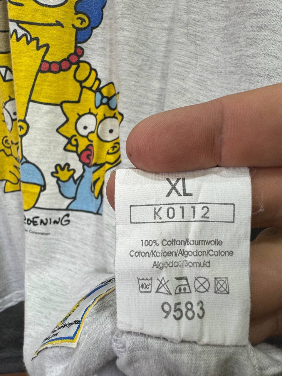 Cartoon Network 1998 Simpsons Family T-Shirt Size US XL / EU 56 / 4 - 10 Thumbnail