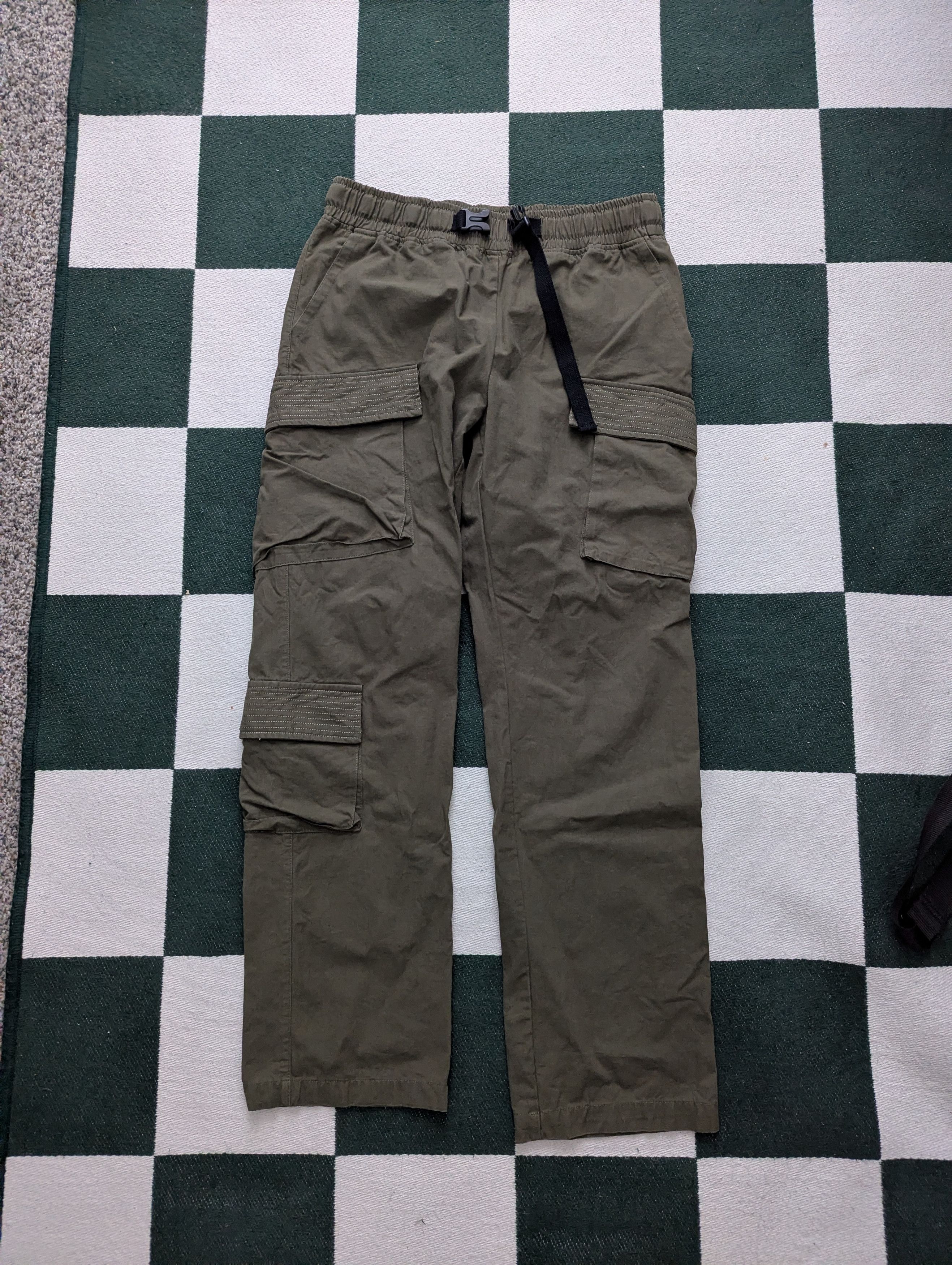 Richie Le Collection Richie Le Collection Utility Cargo Pants Olive Size US 30 / EU 46 - 1 Thumbnail