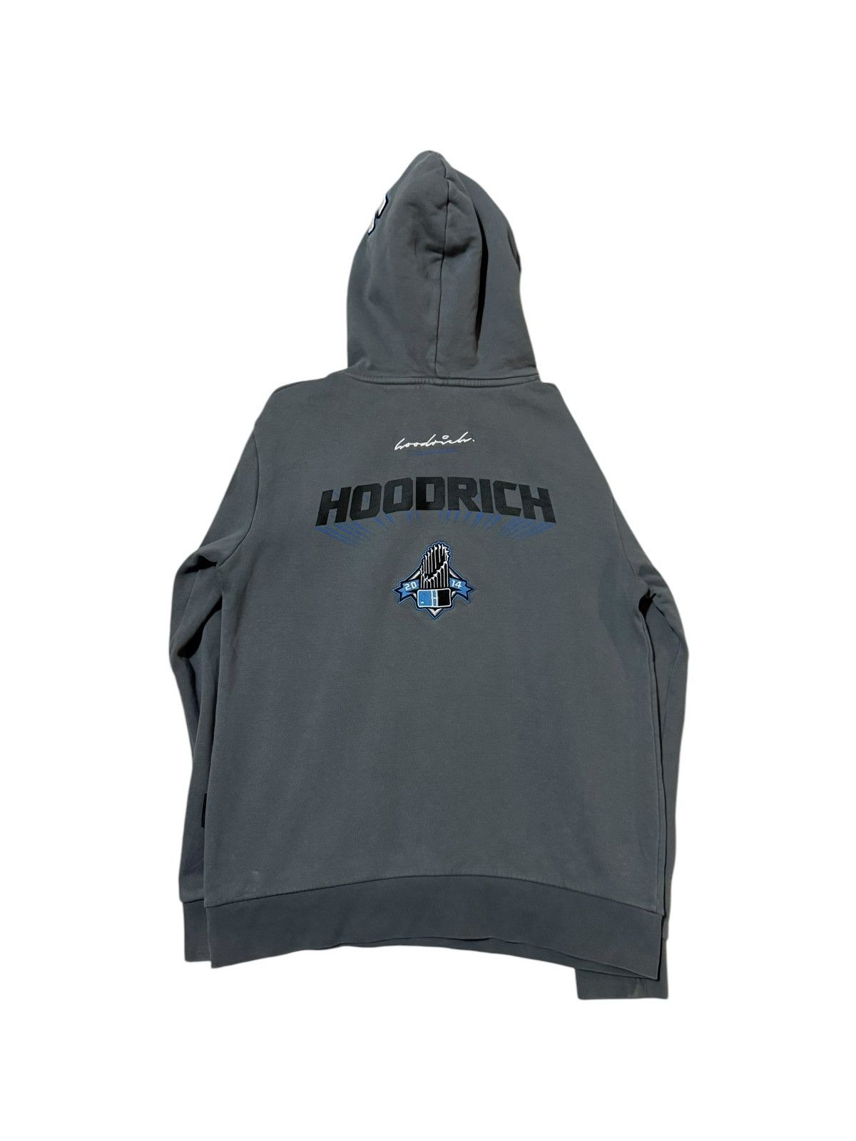 Hoodrich Hoodrich hoodie rare drill size S gray Size US S / EU 44-46 / 1 - 5 Thumbnail